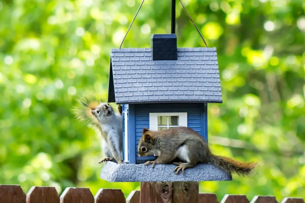Use Squirrel Resistant Bird Feeders